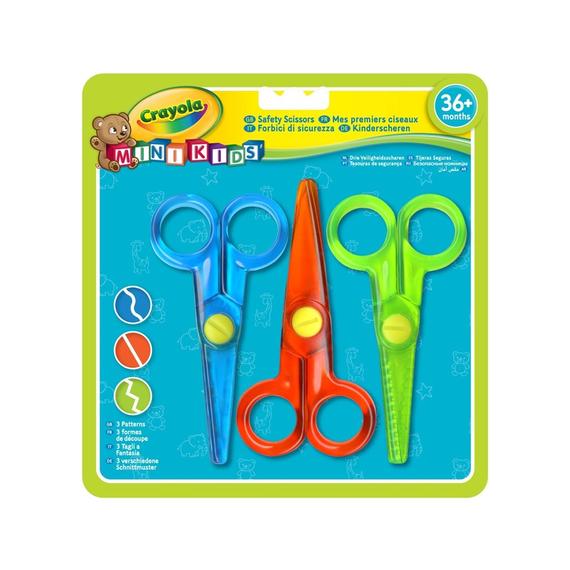 Crayola Mini Kids olló 3 darabos készlet (37585)