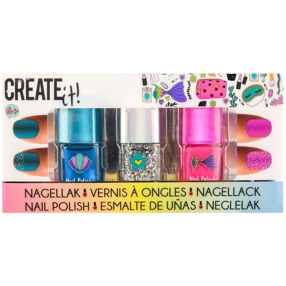 Create it! Sellő körömlakk készlet (38487)