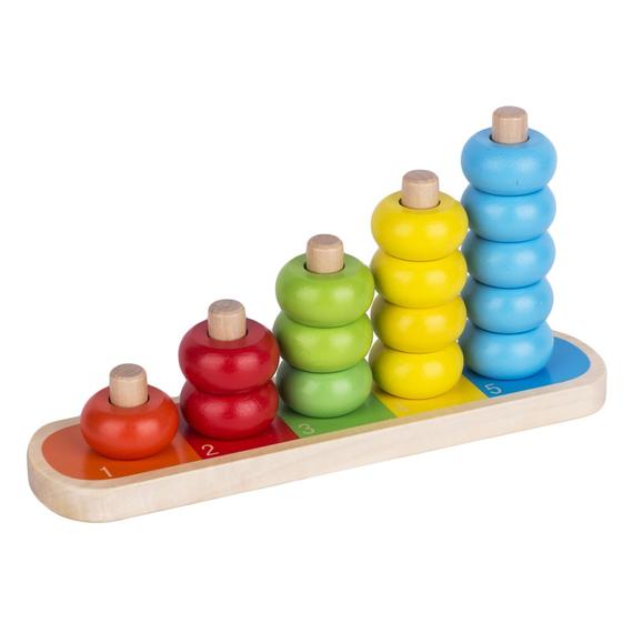 Fa számoló játék 16 darabos készlet (464)