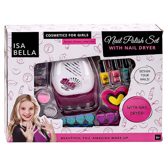 Isabella körömlakkszárító készlet (48955)