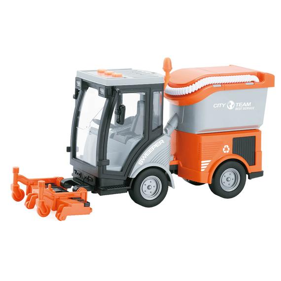 Utcatakarító autó, fény és hangjelekkel (49262)