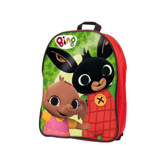 Bing Építőkocka piros hátizsákban (49315)