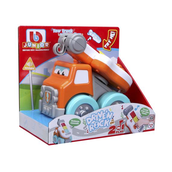 Bburago Jr. - teherautó gitárral (53297)