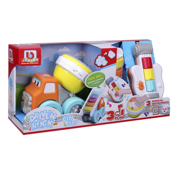 Bburago Jr. - teherautó hangszerekkel (53302)