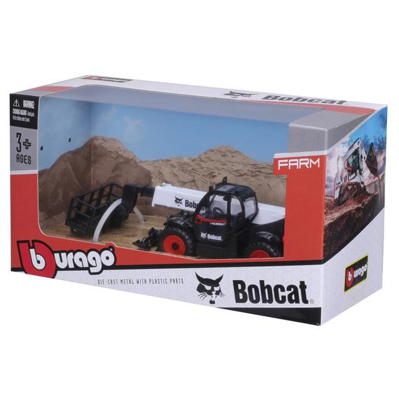 Bburago 1 /50 - Bobcat teleszkópos emelőkosárral