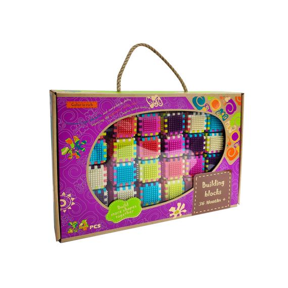 Süni építőjáték 24 darabos készlet (53743)