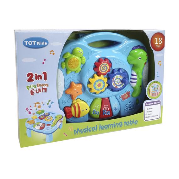 Fejlesztő asztal, zenél, világít (54977)