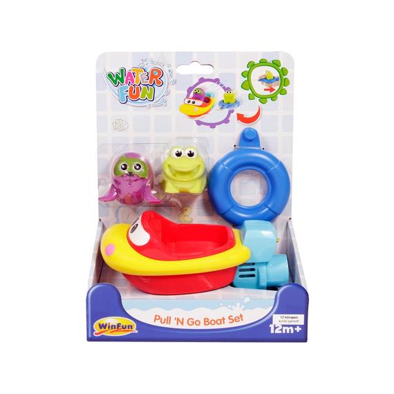 Bébi fürdőjáték kishajóval (57432)