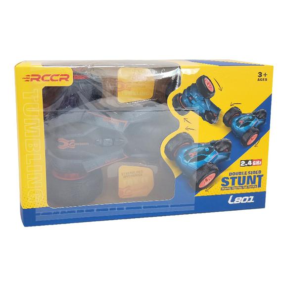 RC átfordulós autó, 1:28, 2, 4GHz, 4 csatornás, akk (62627)