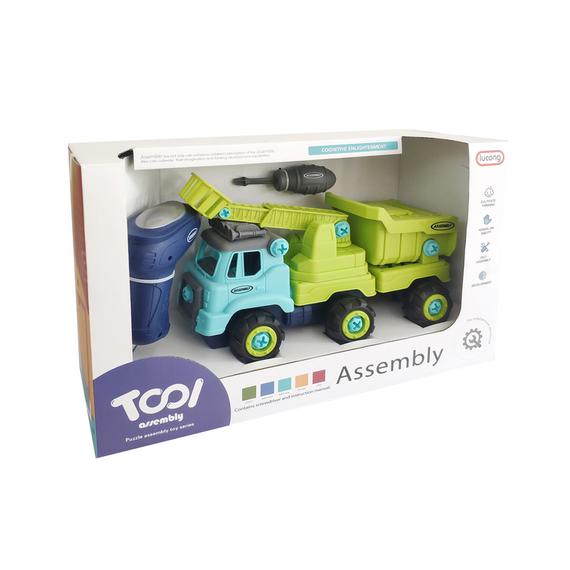 Szerelhető teherautó elemes csavarhúzóval (62648)