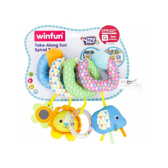 Winfun: Kiságyra, babakocsira tekerhető plüss (63153)