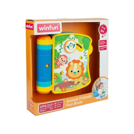 Winfun: Dzsungel barátok mesekönyv bébijáték (63159)