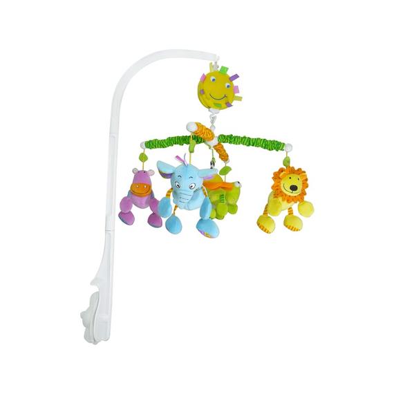 Dzsungelbarátok kiságyra szerelhető zenélő forgó (64408)