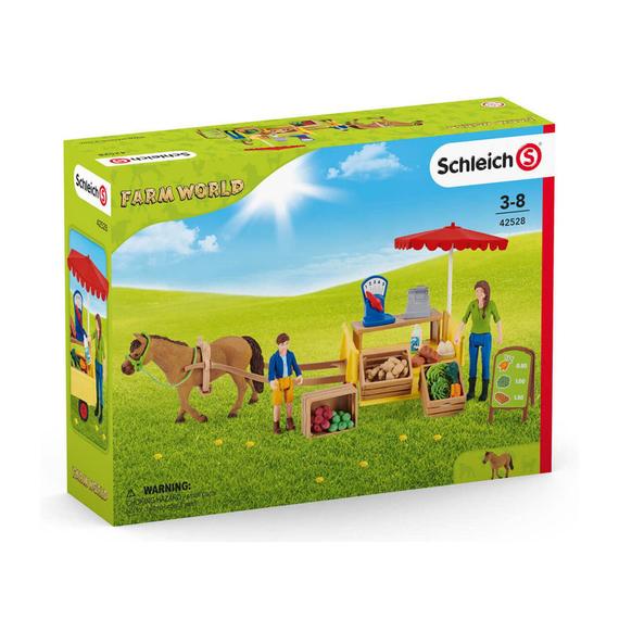 Schleich Mobil piaci stand (65819)