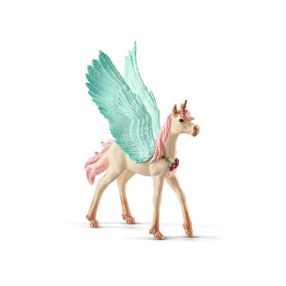 Schleich Ékszeres unikornis pegazus csikó (65952)