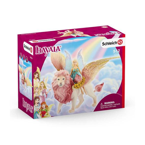 Schleich Tündér szárnyas oroszlánon (65990)