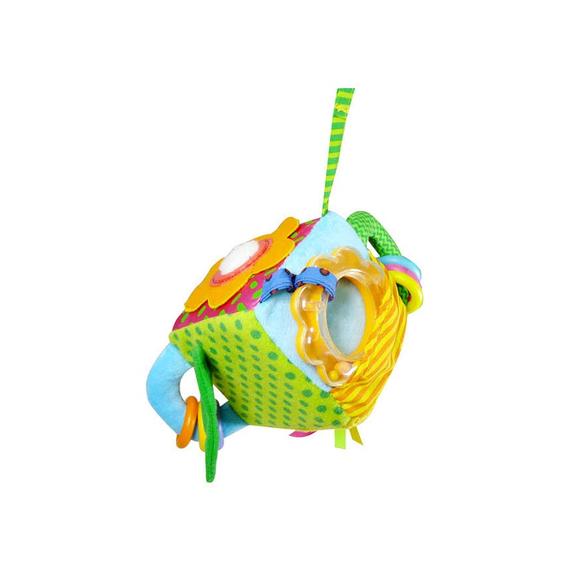 Kocka készségfejlesztő plüss bébijáték (66544)