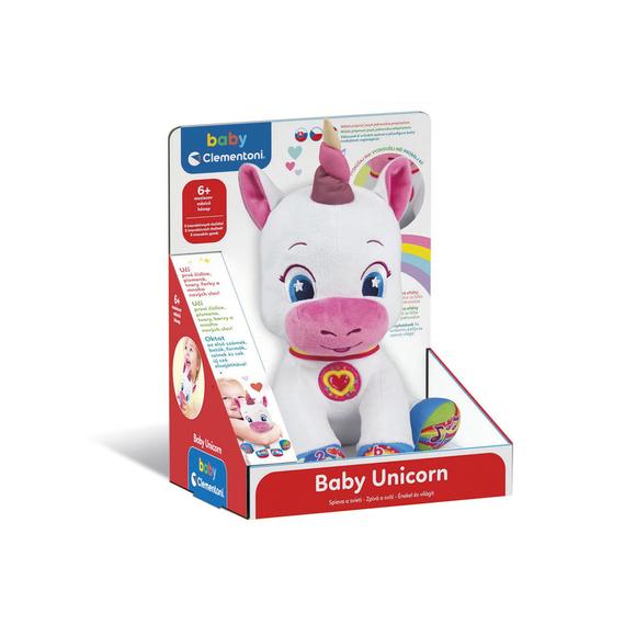 Baby Clementoni Interaktív Tanuló Plüss Unikornis (68595)