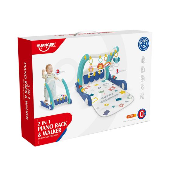 2IN1 zongorás babaszőnyeg és babasétáltató (68629)