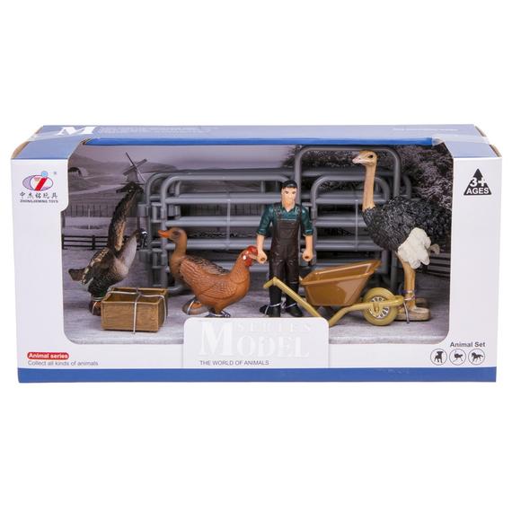 Háziállat játékszett, 2 féle (69069)