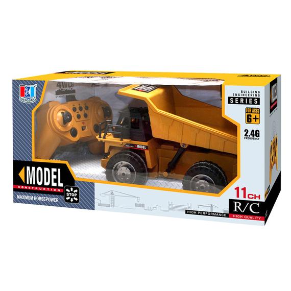 Távirányítós dömper, 2, 4GHz, 11 csatorna, akkus