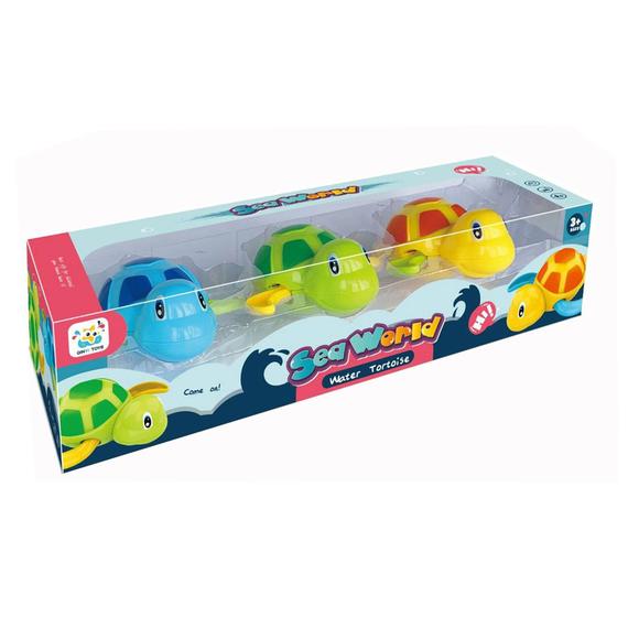 Felhúzható teknősök 3 db /csomag (70965)