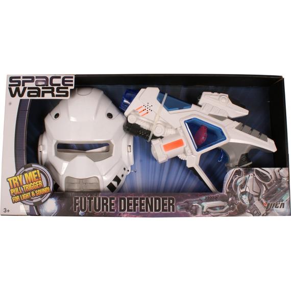 Space Wars űrmaszk és lézerfegyver készlet (72271)
