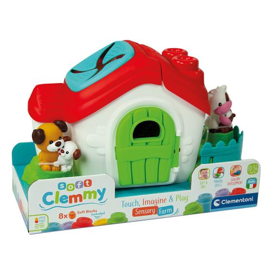 Clemmy érzékelést fejlesztő farm építőkockákkal (79686)