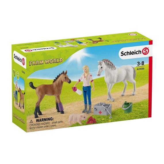 Schleich Orvoslátogatás kancánál és csikóknál (81244)