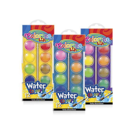 Colorino Vízfesték 12 színű (81605)