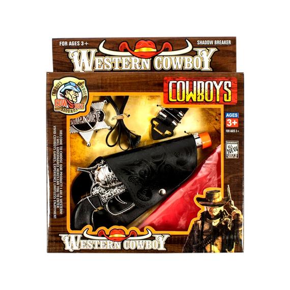 Cowboy pisztoly készlet - 17 cm (81910)