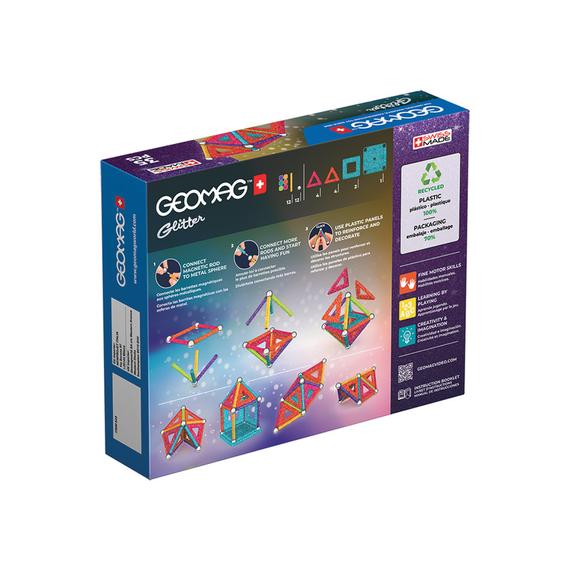 Geomag Glitter Panels Recycled 35 db (81974)