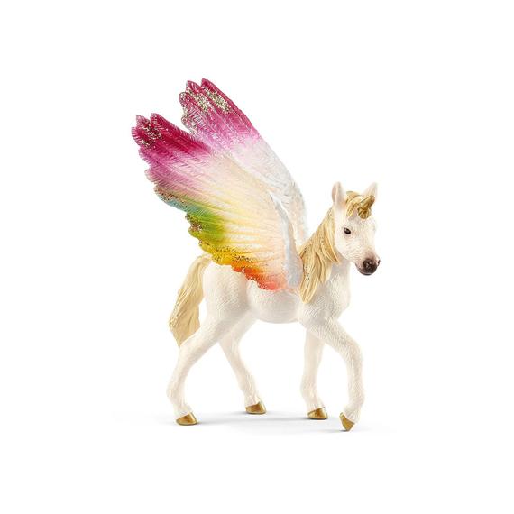 Schleich Szárnyas szivárvány unikornis csikó (82789)