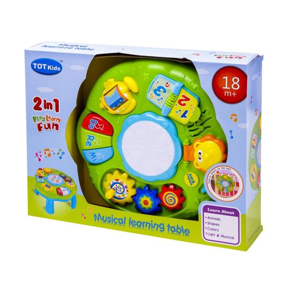 Zenélő bébi játszóasztal - angol (84753)
