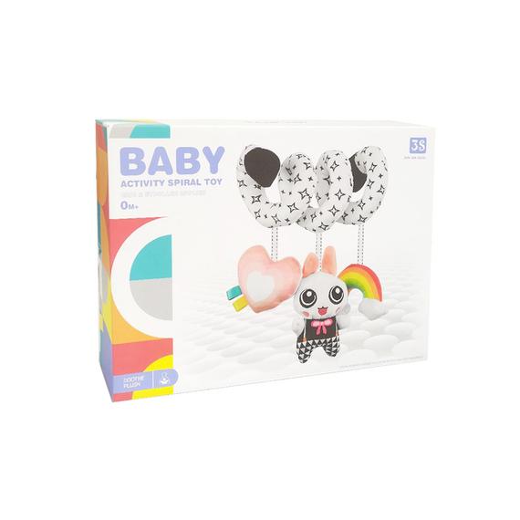 Plüss babakocsi spirál (8481)