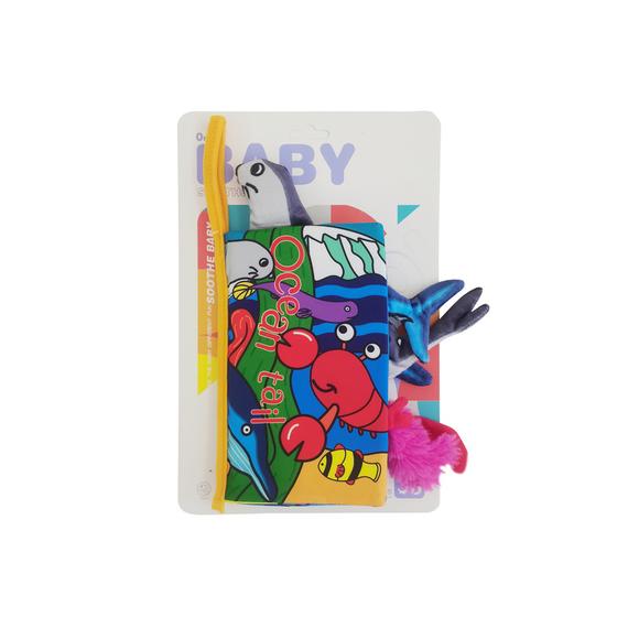 Textil mesekönyv állatokkal (8483)