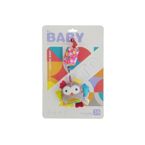 Plüss bagoly csörgővel (8492)