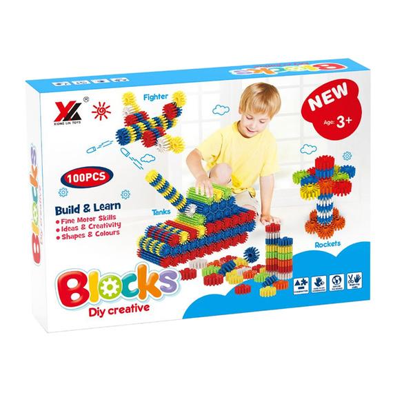 Csillag építő 100 db /csomag (8499)