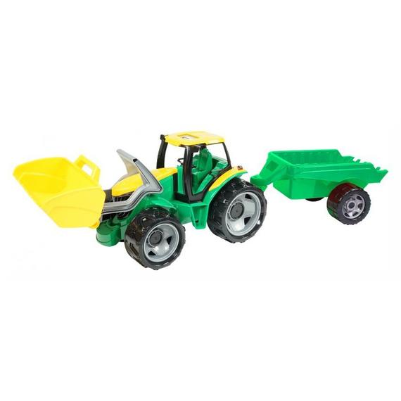 LENA: Óriás markolós traktor utánfutóval - 62 cm (86216)