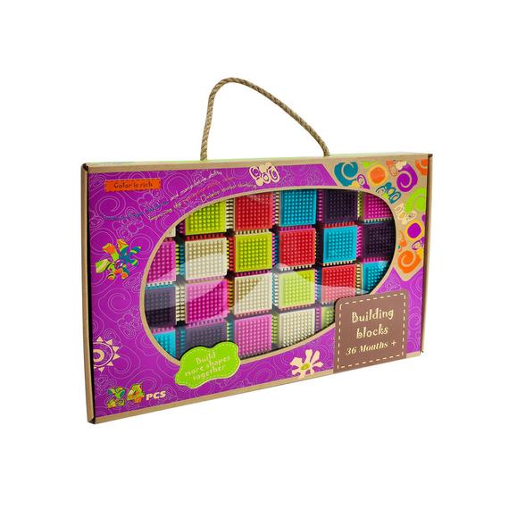 Tüskés műanyag építőjáték (86347)