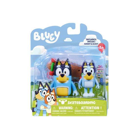 Bluey Figura dupla csomag Gördeszkások (8787)