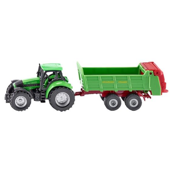 SIKU Deutz traktor univerzális utánfutóval 1:87 - 1673 (89856)