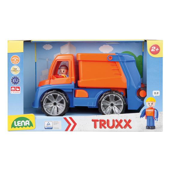 LENA: Műanyag kukás autó - 28 cm (90095)