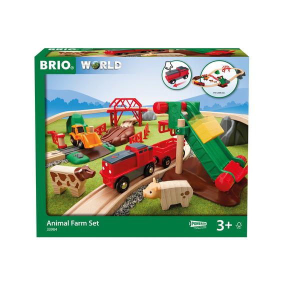 BRIO vonat farm készlet (90673)