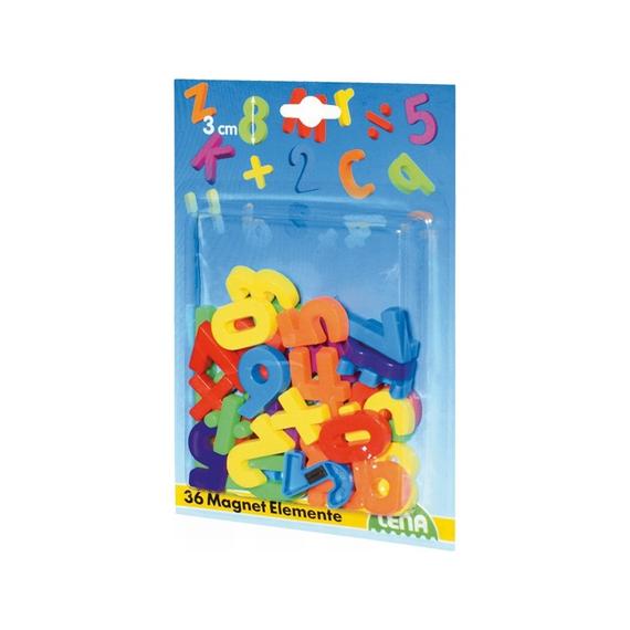 LENA: Mágneses nagybetűk 36 darabos készlet (90774)