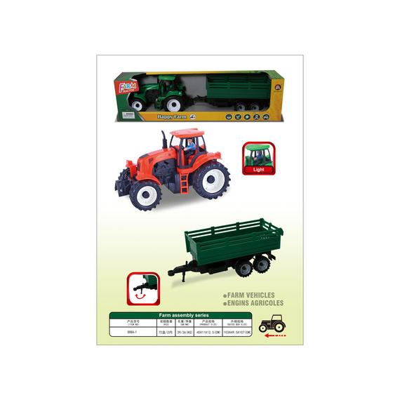 Traktor utánfutóval (91110)