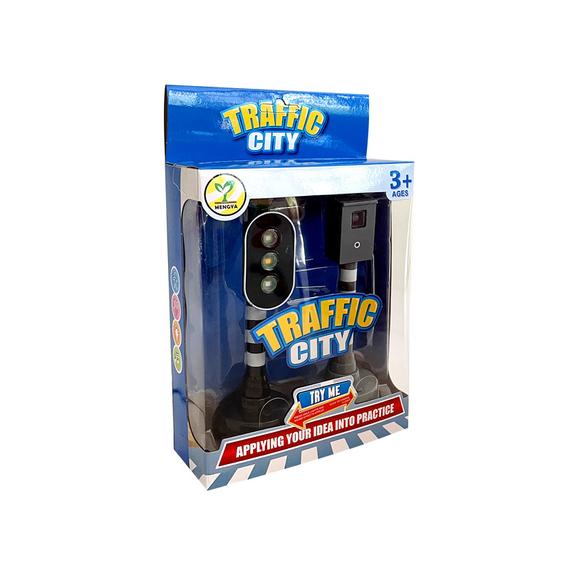 Közlekedési lámpa és traffipax (91180)