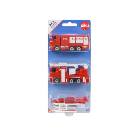 SIKU: Tűzoltóautó szett (93356)