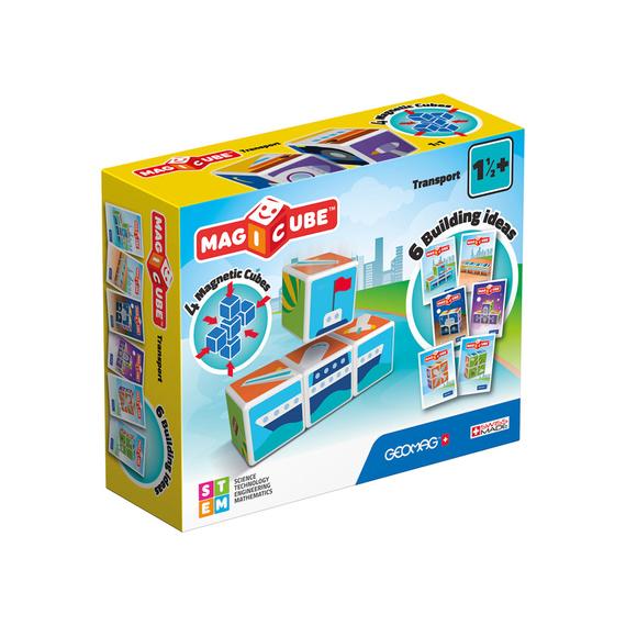 Geomag Magicube Printed Közlekedés 7 db (9563)