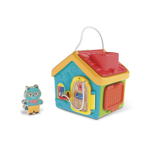 Baby Clementoni Montessori - Kulcsos Házikó Babafoglalkoztató (96912)